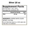 Complete H2O Minerals Super Silver 100 ppm Concentrated Angstrom Bioavailable