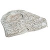 Solid Rock Stoneworks Slate Leaf Feeder/Bird Bath, Marble Tone Concrete,