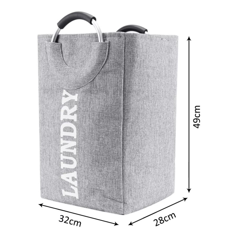 Aquila Cesto Para Ropa Sucia Ohio Gris - Cr9241