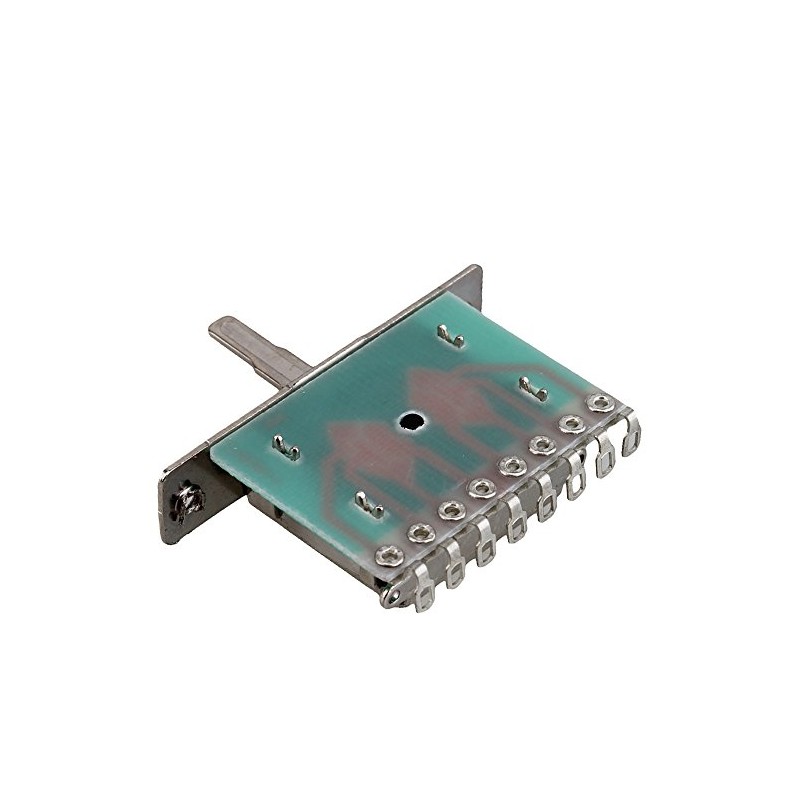 Yibuy Silver 5-Way Guitar Pickup Selector Switch for Guitar