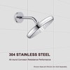 OFFO Shower Arm Flange 9.0cm in Outer Diameter Replacement Escutcheon