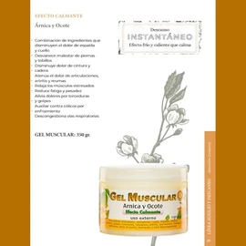 Generico Gel Muscular de Árnica y Ocote, 350 grs