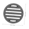 ULTECHNOVO Round Fireplace Grate for Indoor and Outdoor Use Fireproof