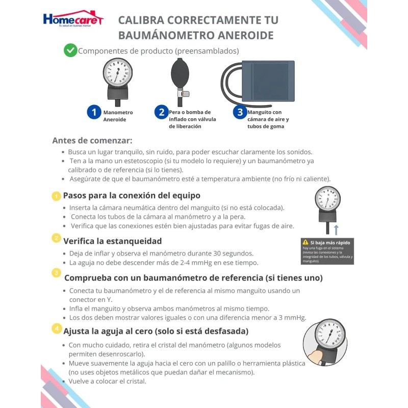 Kit Baumanometro Aneroide Manual Con Estetoscopio Y Maletin