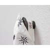 Karma Gifts Black and White Boho Tea Towels, 28" L