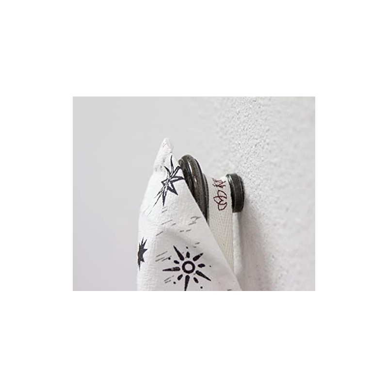 Karma Gifts Black and White Boho Tea Towels, 28" L