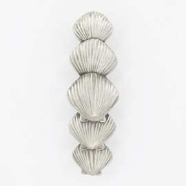 Costello Coastal - Seashell Cabinet Pull (Vertical) - Artist Collection Pewter Hardware