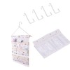 OJYUDD 12 Pack White Smart Over The Door Hook,2 Side
