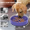 WHIPPY Slow Feeder Dog Bowls Anti-Choking Maze Dog Food Bowl