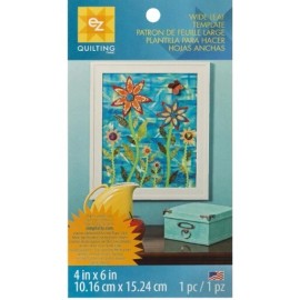 Wm. Wright EZ QUILTING TEMPLATE Choose WIDE ROUNDED LEAF,  New