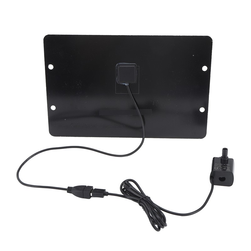 Solar Water Fountain Pump Set 6V 10W USB Solar Fountain