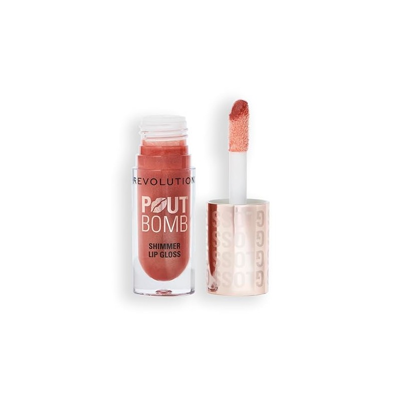 Revolution, Pout Bomb Shimmer Gloss, High-Shine Lip Gloss & Shimmer