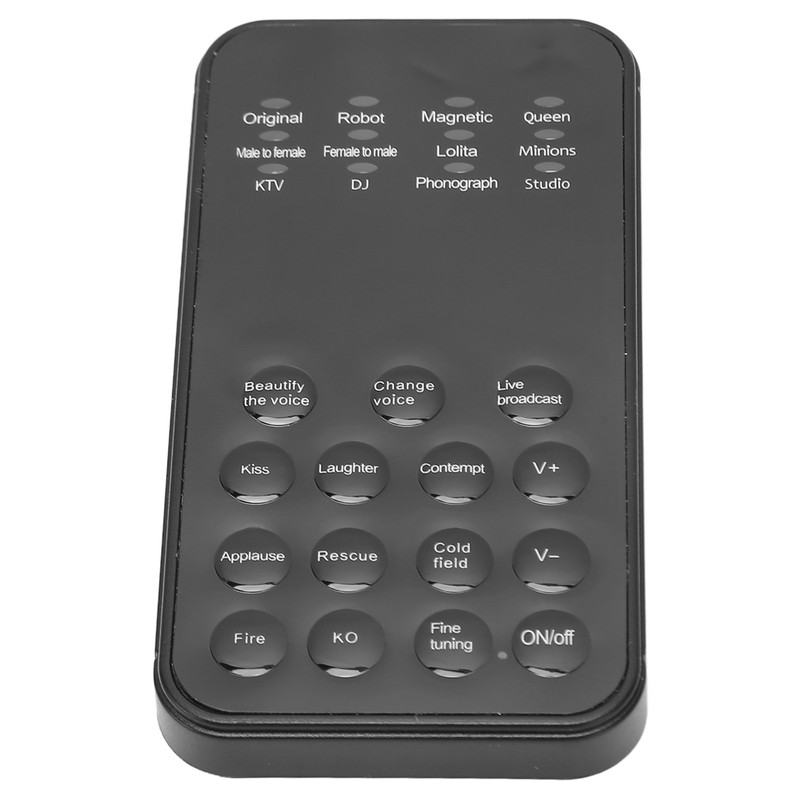 Voice Changer Multifunction 12 Sound Effects Fine Tuning Function One