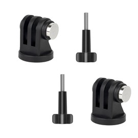 YFFSFDC Wearable Camera Tripod Converter Adapter for GoPro Hero 12/11/10/9/8/7/6/5 1/4" Tripod Monopod Universal Selfie Stick Stand Holder Head