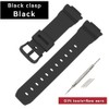Tyogeephy Resin Rubber Replacement TPU Watch Band for Casio G-Shock