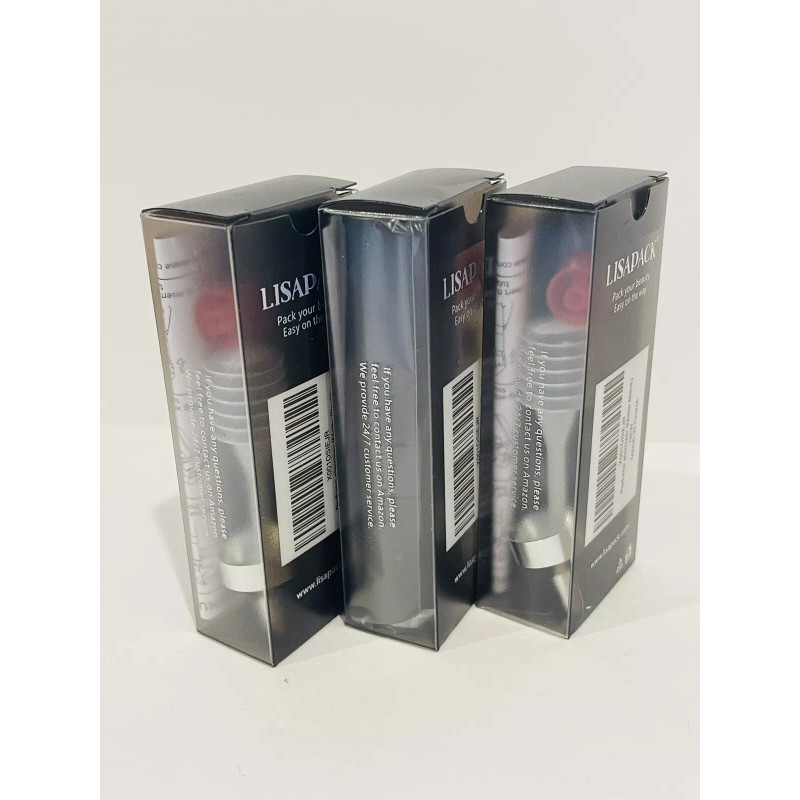 LISAPACK 8ML Atomizer Perfume Spray Bottle for Travel (3 PCS)