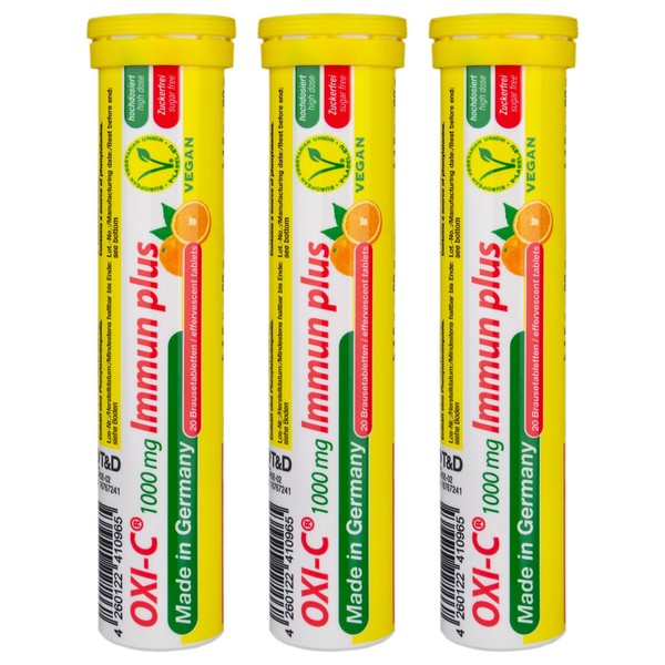 OXI C Immun Plus - 1000 mg Vitamin C Effervescent
