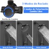 Set de Regadera Combinada 2 en 1Ducha Alta Presión Negra