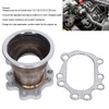 Leapiture 3" V Band Adapter Turbo Downpipe Flange Kit Replacement