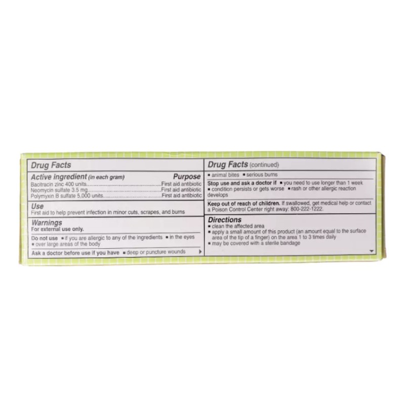 Vitacilina First Aid Antibiotic Ointment Skin Cut/Burn/Scrap