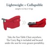Inglesina Fast Table Chair - Red + Fast Dining Tray