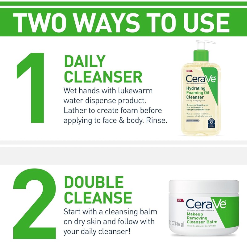 CeraVe Hydrating Foaming Oil Cleanser N/VD 16oz