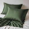 LINENWALAS 100% Organic Bamboo Pillow Cases 2 Pack, Soft Premium
