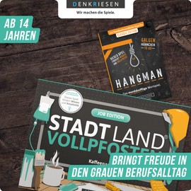 Denkriesen Stadtland Vollpfosten Intelligence is Relative City Land River, Game Pad A3 XXL [German Language Version]