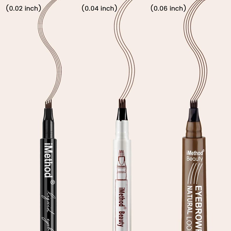 iMethod Eyebrow Pen - Upgrade Eyebrow TattooPen, Eyebrow Makeup, Long