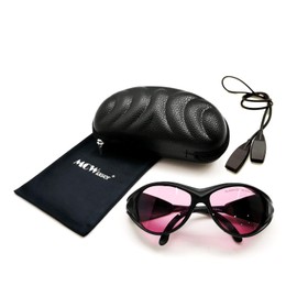 MCWlaser Laser Safety Glasses 750-850 & 765-830nm Safety Glasses Goggles Typical for 755nm 808nm Absorption Type EP-18 Type 2