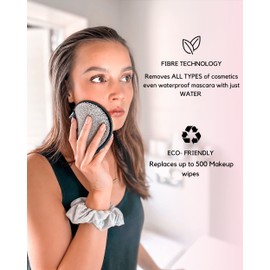 Reusable Makeup Remover Pads and Eye Makeup Remover Pads Set -Ogato- Just Use Water- XL Reusable Face Pads - Eco Friendly - FREE Laundry Bag - Makeup Remover Cloth For All Skin Types -UK Brand