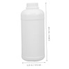 KICHOUSE 3Pcs Reagent Sample Bottles with Cap Empty Liquid Storage