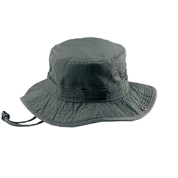 MG Fishing Hiking Outdoor Hat (02)-Olive W10S30F - Large