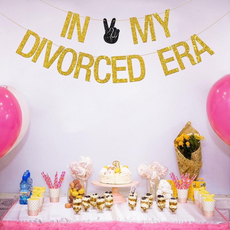 In My Divorced Era Banner, Officially Divorved, Bye Felicia, Divorce