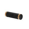 Brooks Cambium Rubber CSG4A06 Handlebar Grips Rohloff/Nexus Black Copper