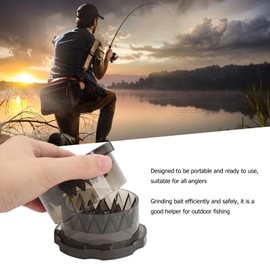 Alomejor Carp Fishing Bait Crusher Grinder for Boilies Pellets Carp Fishing Tackle Equipment European Style