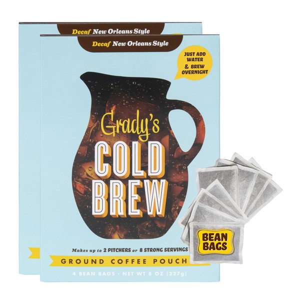 GRADY’S COLD BREW, New Orleans Style - DECAF, 100% Arabica