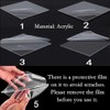 Lucha Glove Box Holder,Dustproof Transparent Disposable Gloves,Dispenser Wall Mount Clear