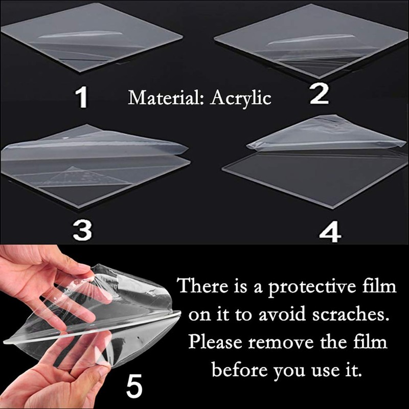 Lucha Glove Box Holder,Dustproof Transparent Disposable Gloves,Dispenser Wall Mount Clear