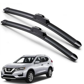 EZ Motoring For 2014-2020 Nissan Rogue Windshield Wiper Blades J-HOOK Hybrid Silicone