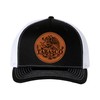 Durango Mexico Eagle Emblem Leather Patch Hat | Leatherette |