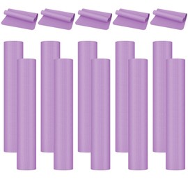Paquete de 10 esterillas de yoga a granel, 68 x 24 x 4mm de espesor Esterillas de yoga para nios y adultos, paquete de esterillas de gimnasio, libres 