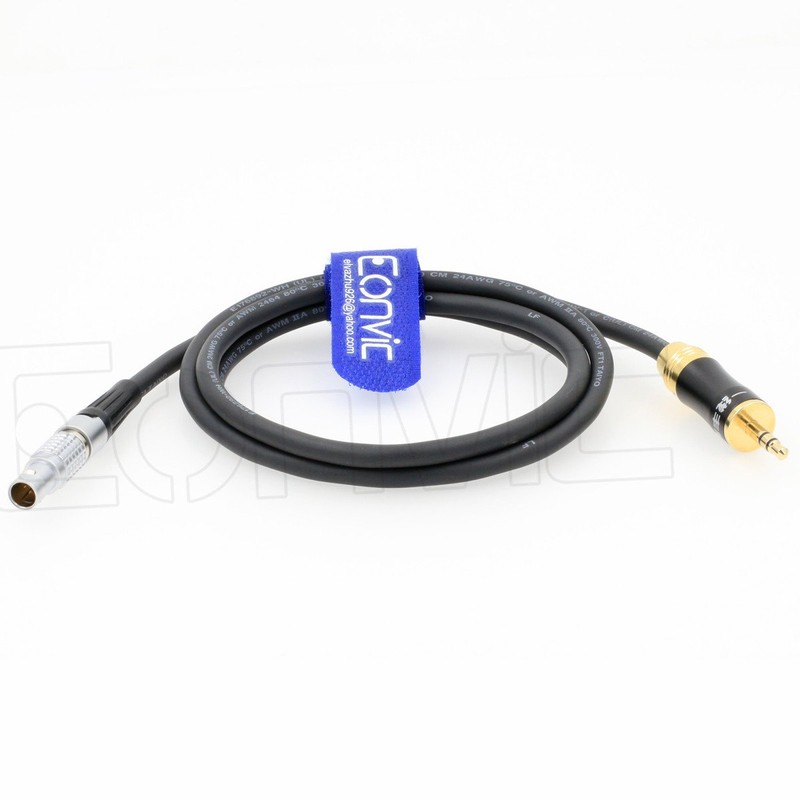 Eonvic 3.5mm to 5pin Audio Time Code Cable For Sound