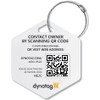 Dynotag Web Enabled Smart Deluxe Steel Property ID Tag +