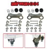 airmaxxx Chrome Air Compressor Vibration Isolator Upgrade Feet Kit for