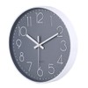 jomparis Radio-Controlled Clock 30 cm, Grey