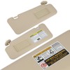 SCITOO Car Sun Visor Assbembly with Mirror Fit for 2008-2013