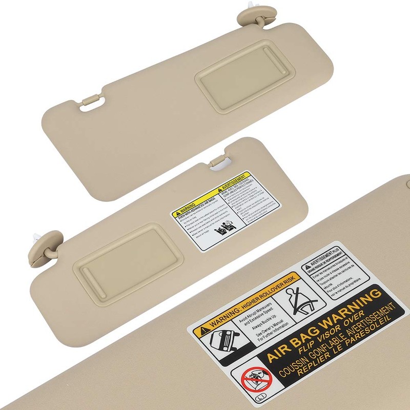 SCITOO Car Sun Visor Assbembly with Mirror Fit for 2008-2013