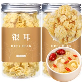 煕渓 乾燥 白きくらげ 120g（60g*2） 白木耳 銀耳 きくらげ 银耳 キクラゲ キクラゲ食物繊維が豊富 高級 中華食材 薬膳食材 薬膳料理