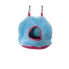 AIMALL Bird Parrot Hammock Hut Practical Plush Snuggle Hanging Cave